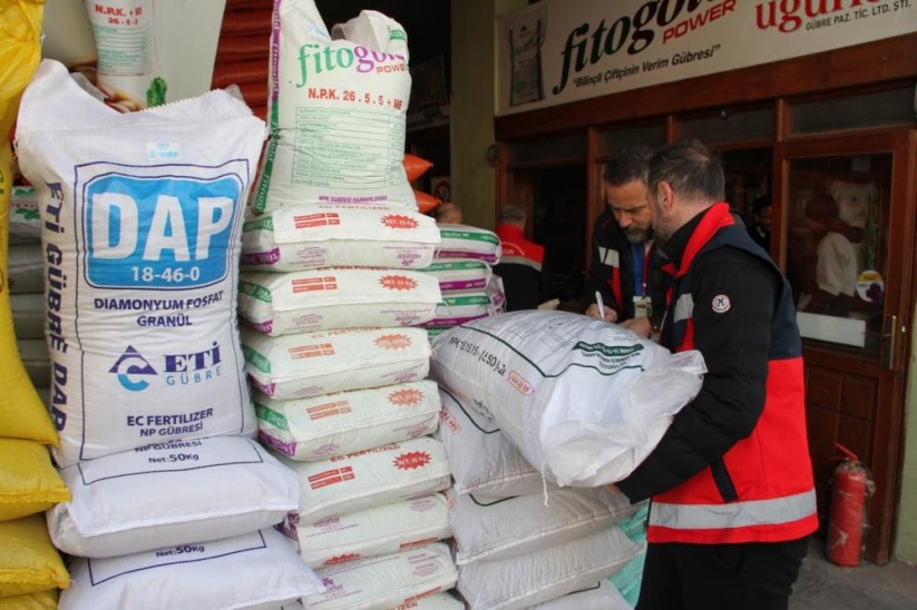 Samsun'da gübre denetimi