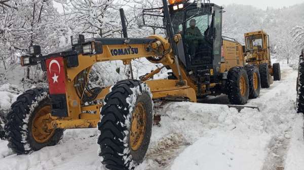 Sinop'ta 101 köy yolu ulaşıma kapalı