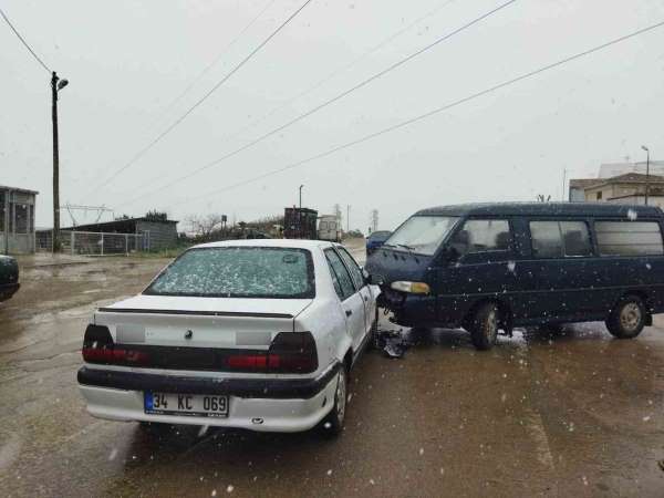 Sinop'ta trafik kazası: 2 çocuk yaralı