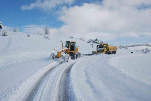 Tokat'ta 108 köy yolu ulaşıma kapalı