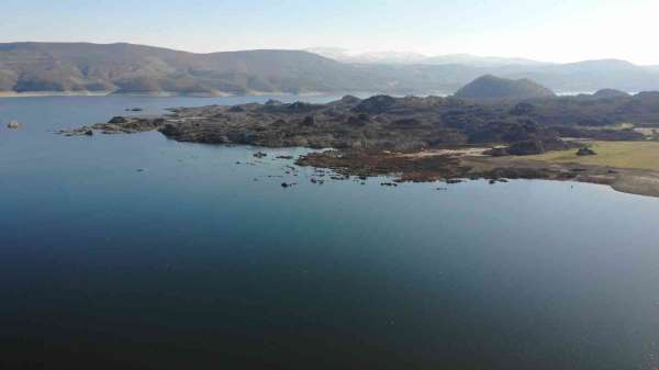 Manisa Demirköprü Barajı'nda su seviyesi eksi 1,40 seviyelerine yükseldi