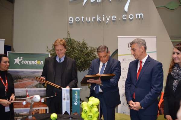 Corendon Turizm Grubu, Alman Tenis Federasyonu'nun seyahat partneri oldu