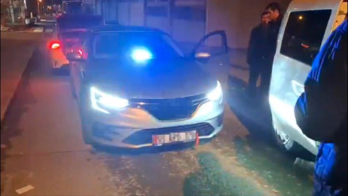 Samsun'da çakar takılı araca 276 bin 172 lira para cezası