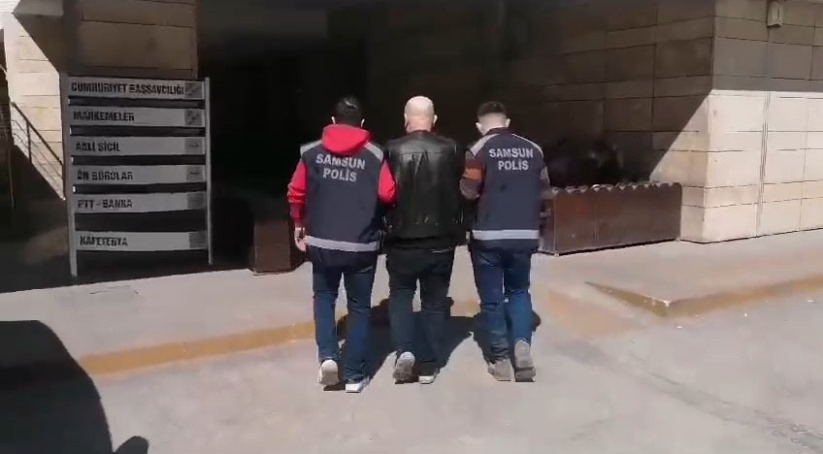 Samsun'da 35 yıl hapis cezası bulunan şahıs yakalandı