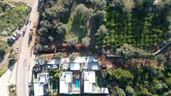 Bodrum'da üstyapı çalışmaları hız kazandı