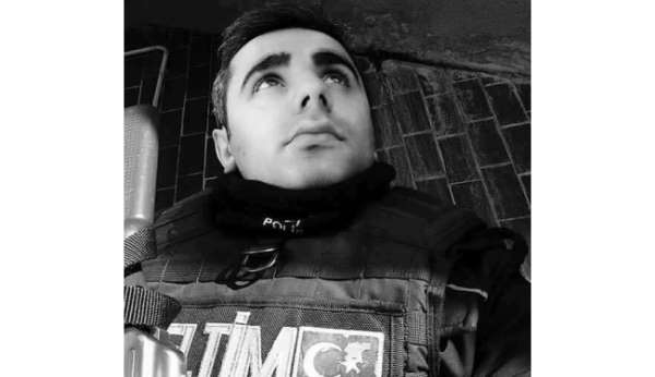 Şehit polis memuru Hamit Şahin'in doğum gününü polis arkadaşları unutmadı