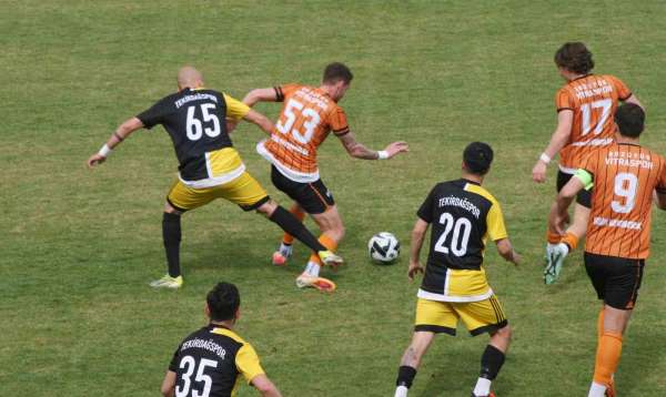 Bozüyük Vitraspor sahasında Tekirdağspor'a 4-1 yenildi