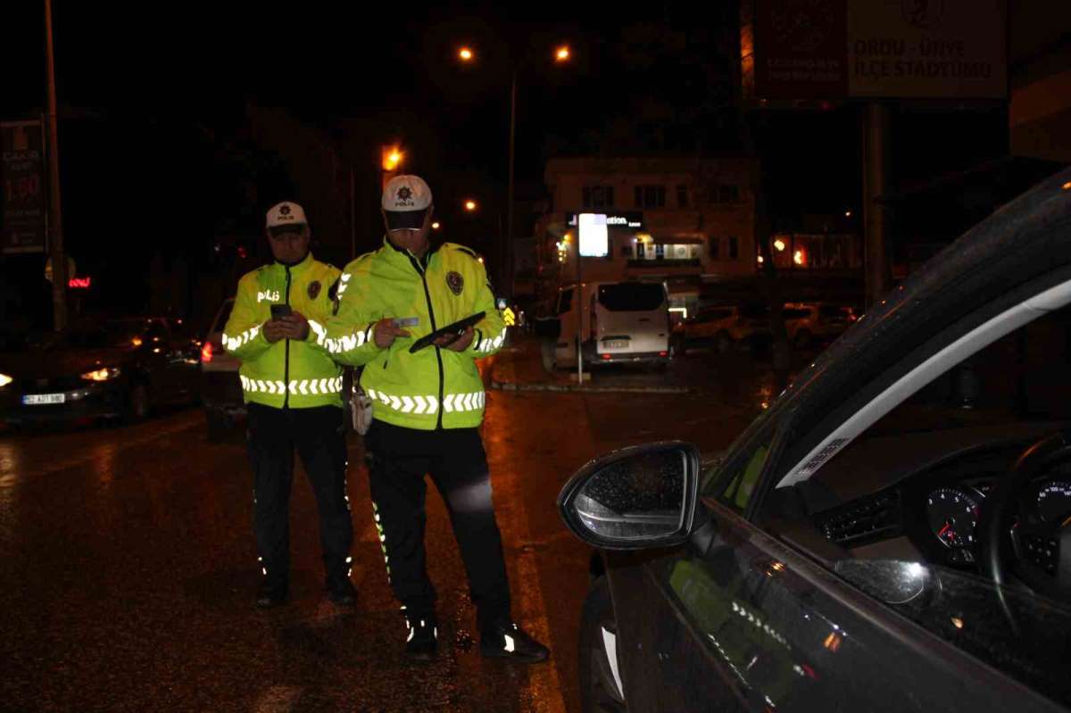 Ordu'da modifiyeli araçlara ve ehliyetsiz sürücülere ceza yağdı