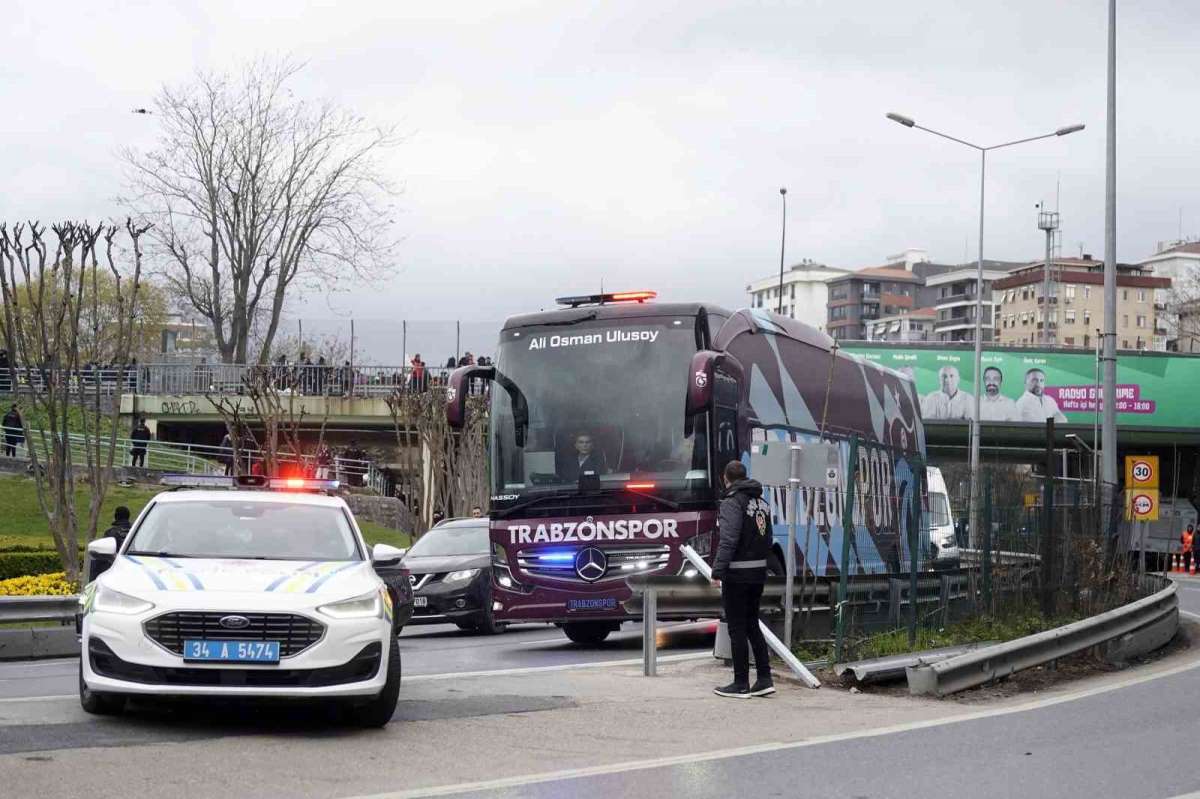 Trabzonspor, Kadıköy'e ulaştı