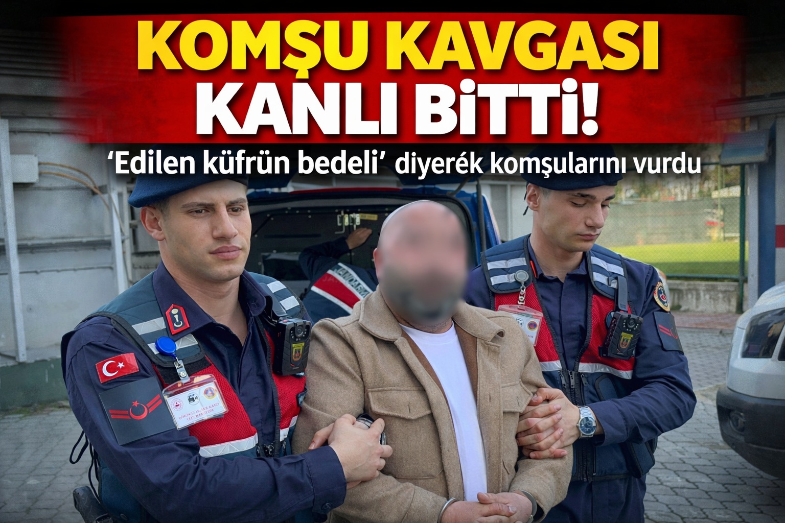 Gürültü kavgasında komşularını silahla vuran şahıs: 'Edilen küfrün bedeli'