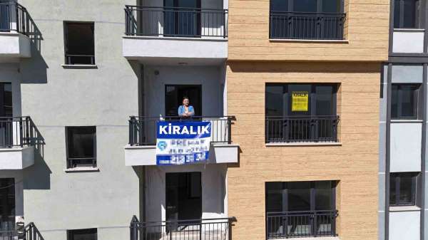 Binlerce konutun teslim edildiği kentte kira fiyatları 7 bin TL'ye kadar düştü