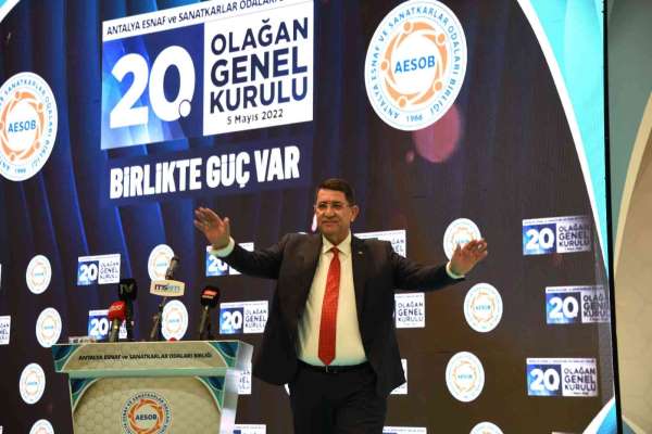 AESOB Başkanı Adlıhan Dere güven tazeledi - Antalya haber