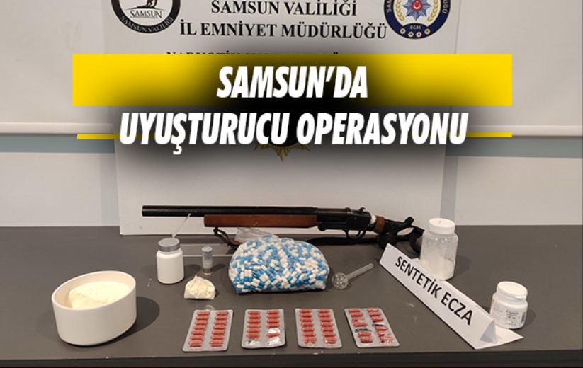 Samsun'da Uyuşturucu Operasyonu: 3 Şahıs Hakkında İşlem Başlatıldı