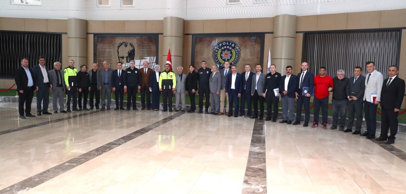 Canik Muhtarlarıyla Güvenlik Toplantısı