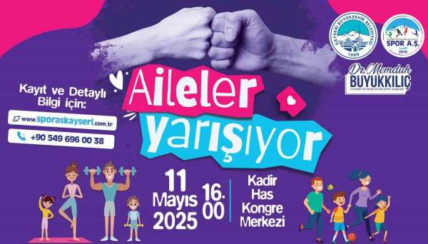 Spor A.Ş.'den aile yılında ailelere özel yarışma