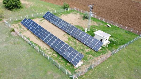 Beldenin su ihtiyacı güneş enerjisi sistemi ile karşılanıyor - Yozgat haber