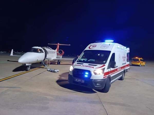 Fethiye'de salça kazanına düşen çocuk, uçak ambulansla İstanbul'a götürüldü