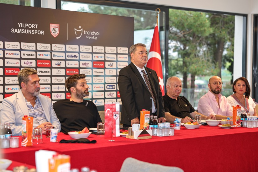 Samsunspor'dan sponsorlar için yılsonu yemeği