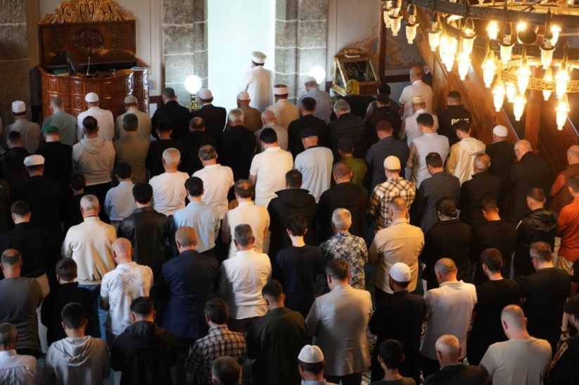 Samsun'da Kurban Bayramı namazı kılındı