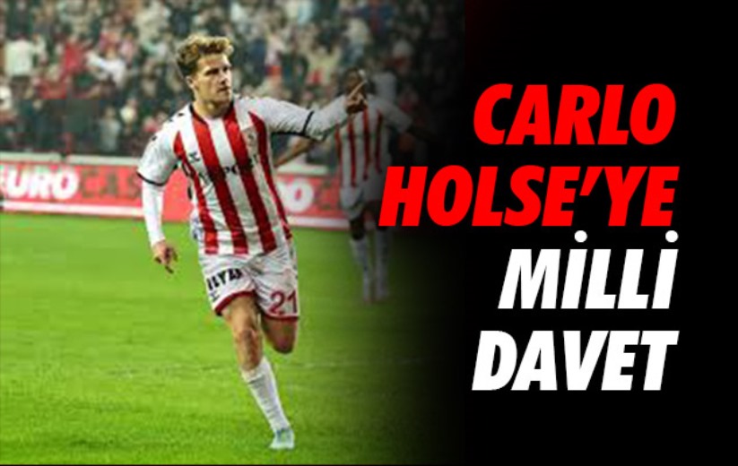 Carlo Holse'ye milli davet