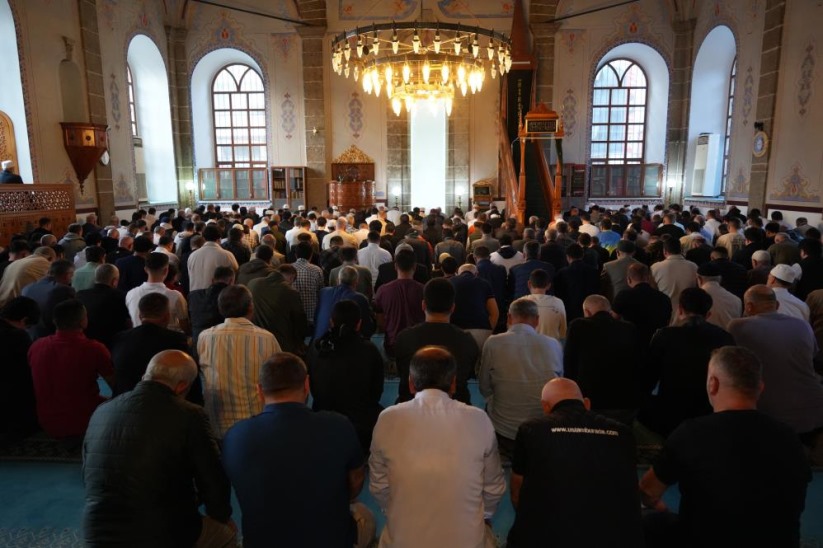 Samsun'da Kurban Bayramı namazı kılındı