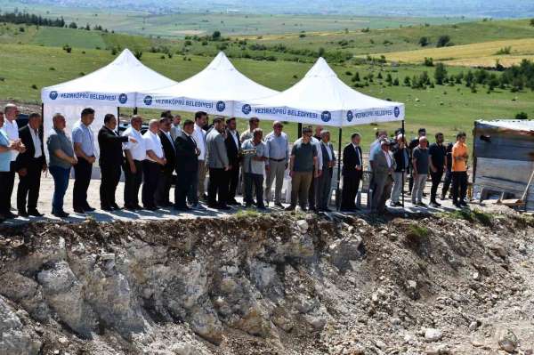 Vezirköprü OSB'de ilk temel heyecanı
