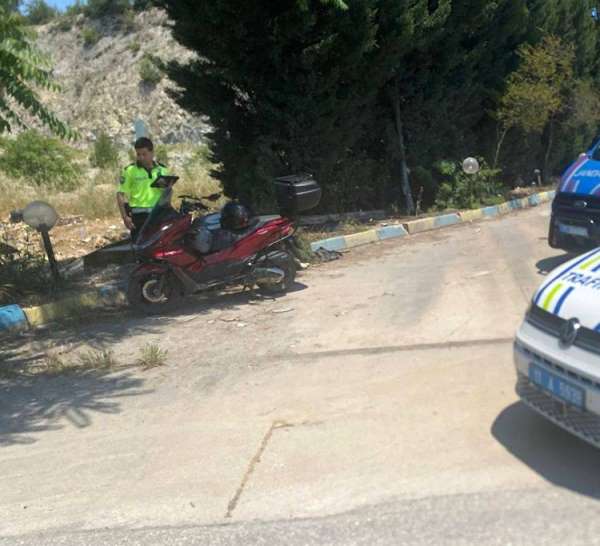 Yakıt aldıktan saniyeler sonra kaza yaptı