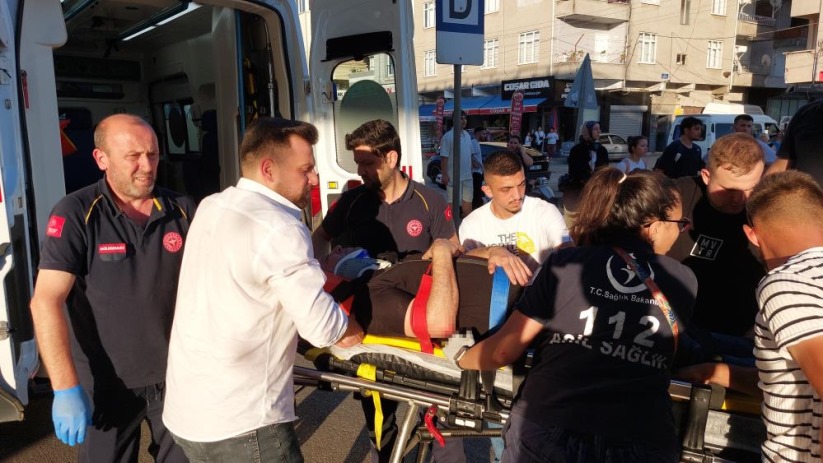 Samsun'da düğün konvoyunda kaza: 4 yaralı