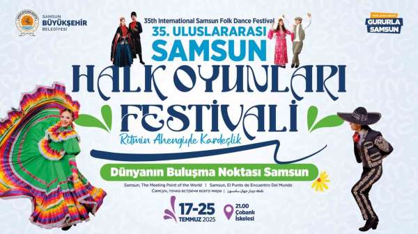 Samsun'da halk oyunları rüzgarı esecek