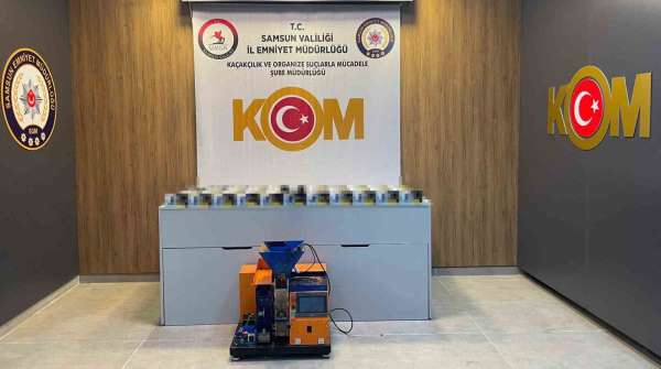 Samsun'da 20 bin kaçak sigaraya ele geçirildi
