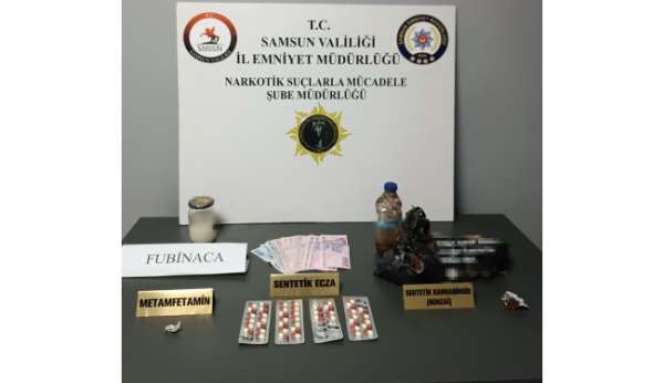 Samsun'da uyuşturucu operasyonu: 1 gözaltı