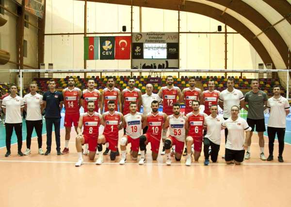 2023 CEV Avrupa Voleybol Şampiyonası Elemeleri: Azerbaycan: 0 - Türkiye: 3 - İstanbul haber