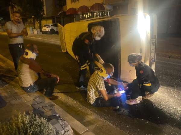Nevşehir'de alkollü ve ehliyetsiz sürücü kaza yaptı: 2 yaralı - Nevşehir haber