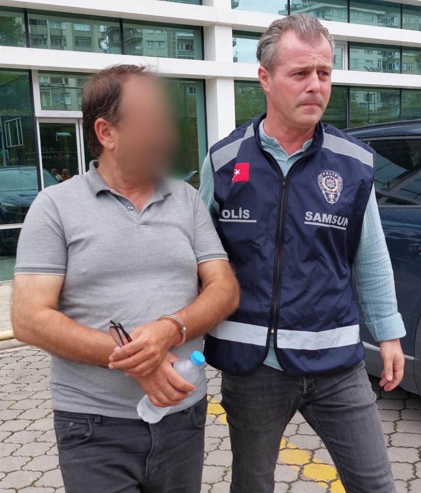 Samsun'da kiraladığı araçla göçmen kaçakçılığı yapan taksici tutuklandı