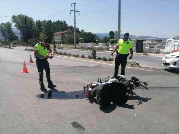 Tokat'ta kaza yapan motosiklet sürücüsü hayatını kaybetti