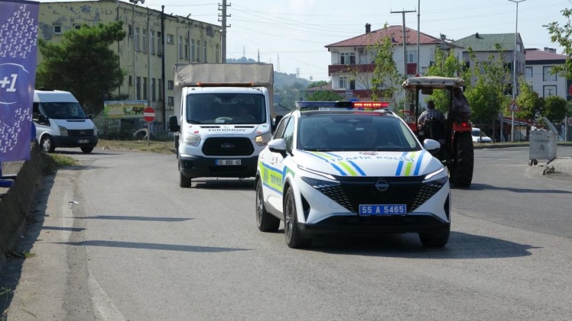 Tekkeköy Belediyesi'nde 10 araca haciz