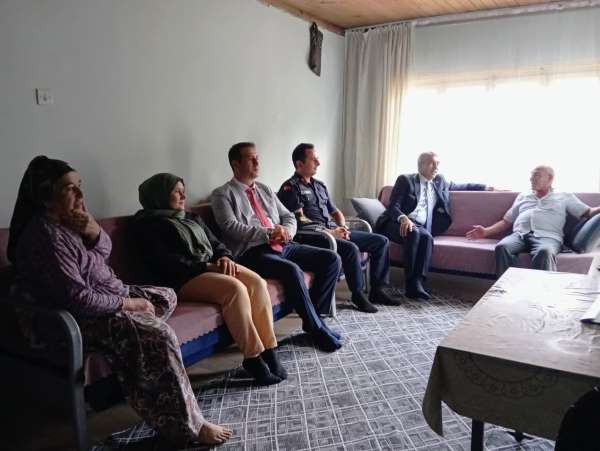 Beypazarı Kaymakamı Coşkun'dan şehit ailesine ziyaret