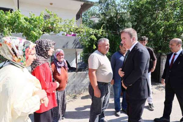 Vali Aydoğdu: 'Devletimiz şehit ailelerinin her zaman yanında'