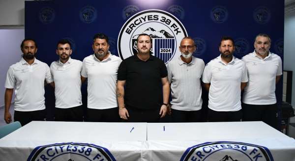 Kayseri Erciyes 38 FK'da teknik heyet belli oldu