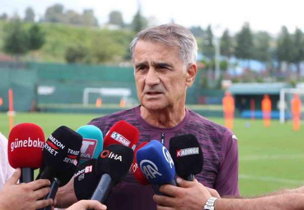 Şenol Güneş: 'Yeni bir sayfa açtık'