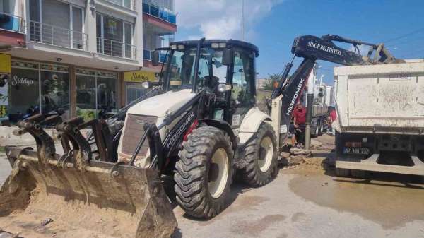 Sinop'un ana içme suyu borusu patladı