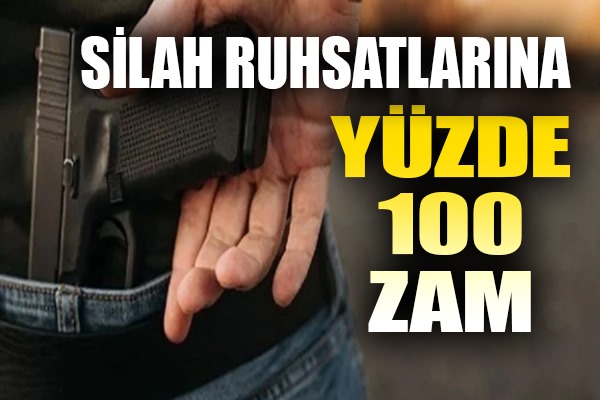 Silah ruhsatlarına zam! Karar resmi Gazete'de! 
