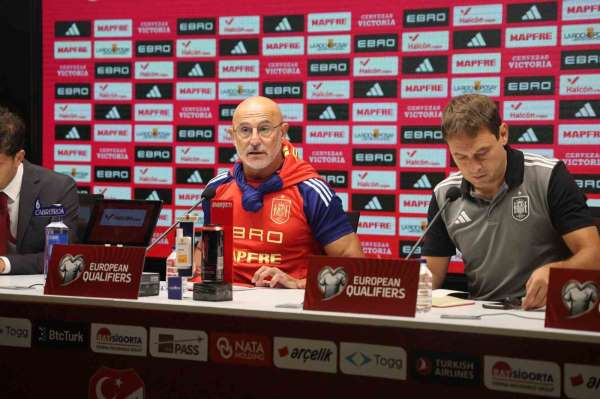 Luis de la Fuente: 'Yarın eminim ki güzel bir atmosfer olacak'