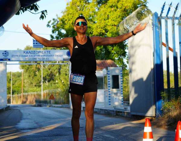 Edirne'de maraton coşkusu: 1071 sporcu hem koştu hem eğlendi