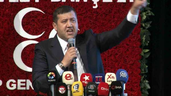 MHP'li Ersoy: 'Terörsüz Türkiye ve Terörsüz Bölge hedefleri karşısında İsrail telaşlı, bölücüler kaygılıdır'