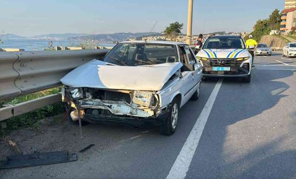 Yola fırlayan köpek kazaya neden oldu: 5 yaralı