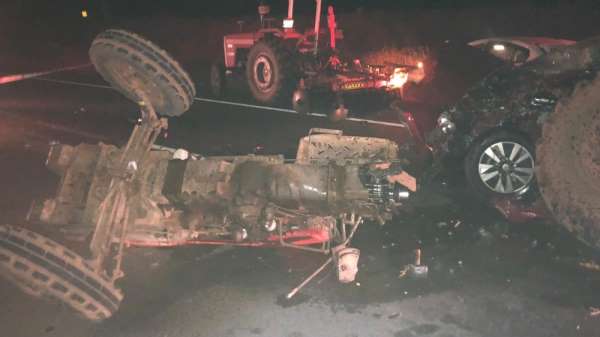 Kırıkkale'de 4 araçlı zincirleme trafik kazası: 1 ölü, 1 yaralı 