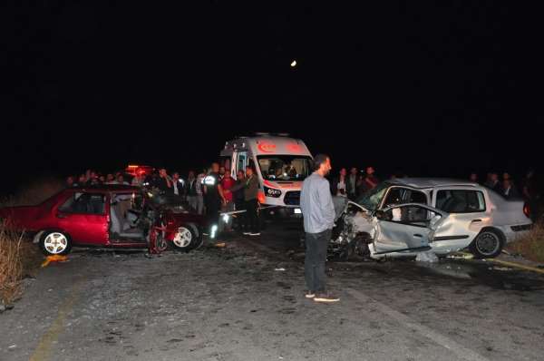 Manisa'da trafik kazası: 1 ölü, 6 yaralı