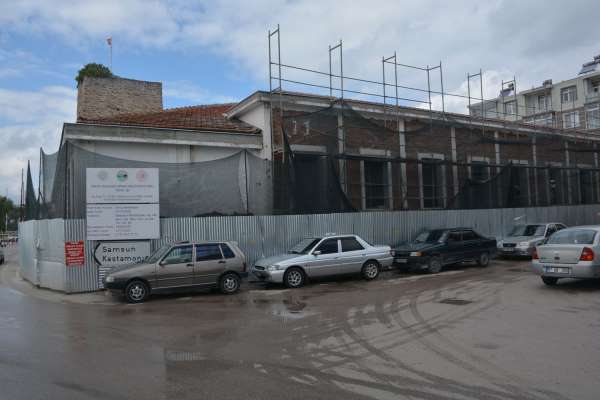 Sinop Tarihi Buzhane restore ediliyor