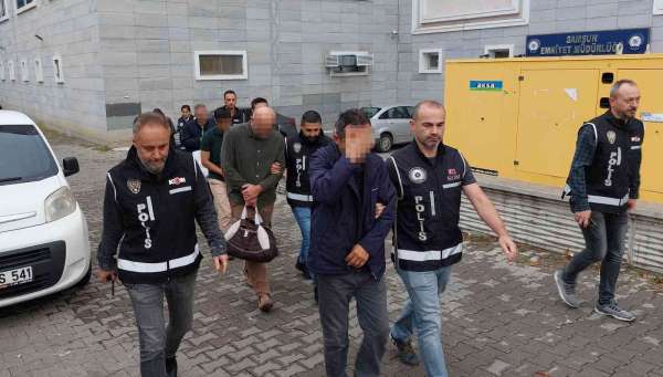 Samsun'da FETÖ'den gözaltına alınan 6 kişi adliyeye sevk edildi